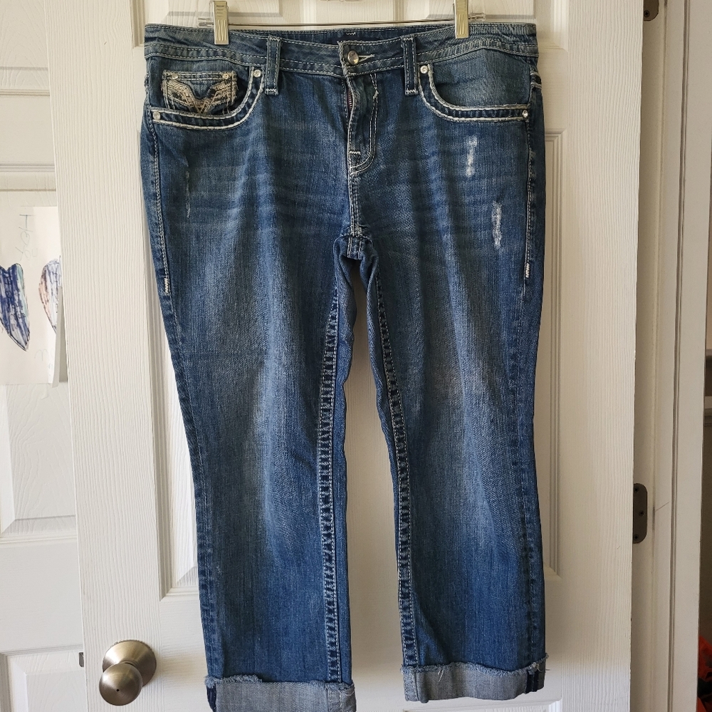 Vigoss Chelsea Capri Jeans size 13/14